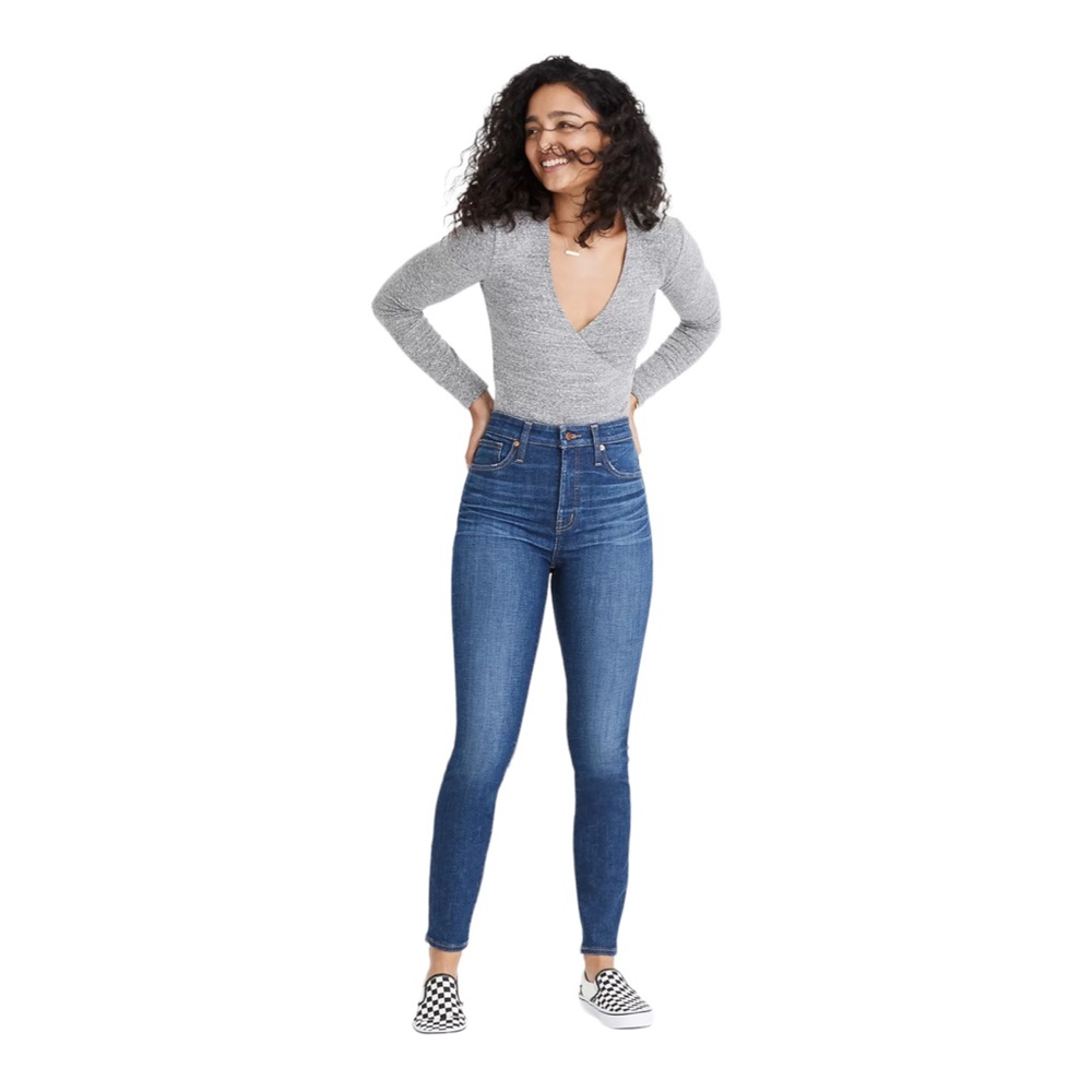 NWT Madewell Curvy High-Rise Skinny Jeans